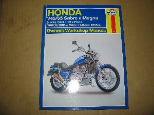 Honda V45 65 Sabre and Magna workshop manual 0820